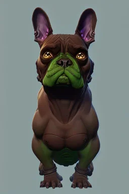 alien french bulldog musculature hulk body HD strong french bulldog hulk marvels Warcraft