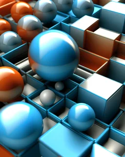 cubes and spheres