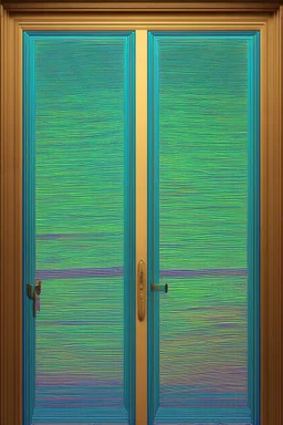 False door; surrealism; optical art