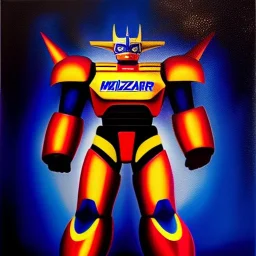 Ultra detailed fullbody Portrait in oil on canvas of Megazord with armor,intense stare,extremely detailed digital painting, extremely detailed face,crystal clear Big eyes, mystical colors ,perfectly centered image, perfect composition, rim light, beautiful lighting,masterpiece,8k, stunning scene, raytracing, anatomically correct, in the style of robert e howard and Ken Kelley and Ohrai Noriyoshi and Simon Bisley and tomzj1