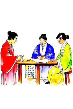 Japanese Watercolour isolated on white backgrouned, "one chance in a lifetime" (一期に一度, ichigo ni ichido).[2] Rikyū's apprentice Yamanoue Sōji instructs in Yamanoue Sōji Ki to give respect to your host "as though it were a meeting that could occur only once in the lifetime" (一期に一度の会のように, ichigo ni ichido no e no yō ni).[3] Ichigo (一期) is a Buddhist term meaning "from one's birth to death", i.e. one's lifetime.