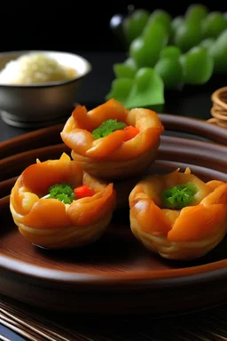 chinese 1 deep-fried round dough amuse bouche