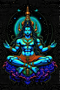 LORD SHIVA COSMIC IMAGE