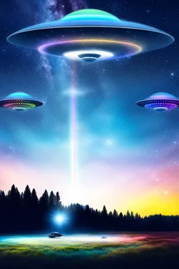 UFOS RAINBOWS