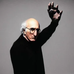 Larry David on the Darkthrone Transilvanian Hunger album cover