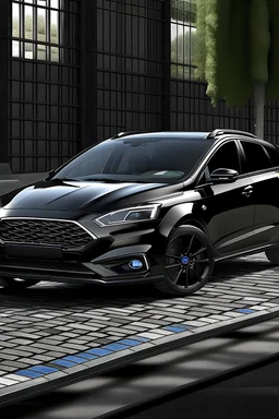 Ford Focus Kombi schwarz