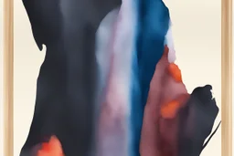 minimalist watercolour abstract