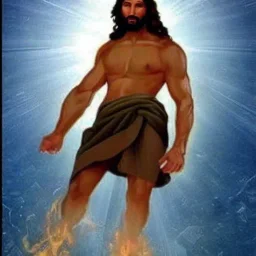 fusion between jesus and rambo