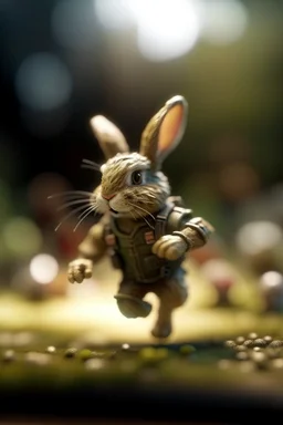 military hard core bunny chad boosters going in for landing, prize winning oil painting,bokeh like f/0.8, tilt-shift lens 8k, high detail, smooth render, down-light, unreal engine