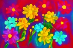 Abstract flowers