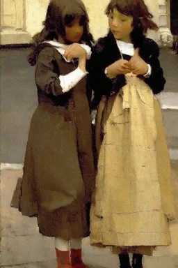 Carel Fabritius girls in paris