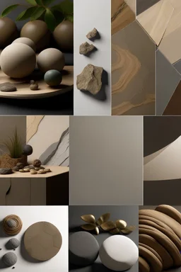 earthstone moodboard 3 elements design