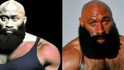 ronnie the black russian wants bald british guy with shadowed beard'