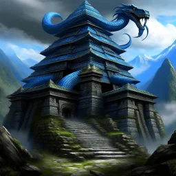 The Temple at Ravenscraig is located high in the mountains of the north. It is built in honor of the Blue Scaled Serpent, Kaiyubra