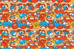 SUPER MARIO theme PATTERN