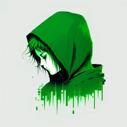 green, minimalistic, beautiful, drawing, art, code, full, png