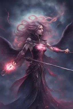 "Enlighten me then," Dahlia counters, Gripping her scythe, ready to mete out justice. Azazel only snarls, ancient evil in his eyes. So beneath the watchful gaze of nebulae, Angel and demon face off once again— An eternal dance between life and death.