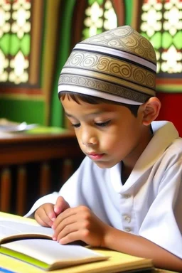 Litersi dan numersi dalam beribadah dan membaca siswa islam