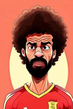 cartoon mo salah