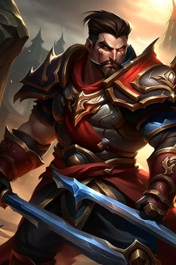 Darius from league of legends duelist