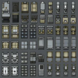 sprite sheet metal component, rimworld style