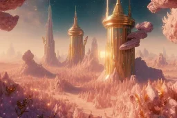  white and gold crystal cosmic and galactic ambiance, full of details, smooth, bright sunshine，soft light atmosphere, light effect，vaporwave colorful, concept art, smooth, extremely sharp detail, finely tuned detail, ultra high definition, 8 k, unreal engine 5, ultra sharp focus