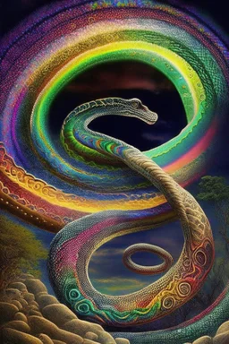 Dreaming Dreamtime Everywhen world-dawn ancestral past ancestral present unfixed in time abiding events serpent rainbow