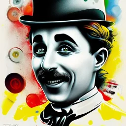  Charlie Chaplin Joker pop ART