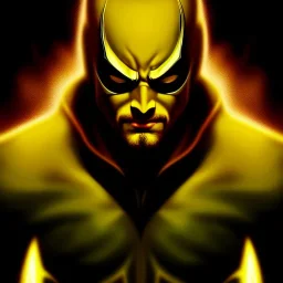 ultra detailed fullbody portrait of Iron Fist Marvel, extremely detailed digital painting, intrincate, extremely detailed face,crystal clear Big eyes, in the style of clyde caldwell, mystical colors , perfectly centered image, perfect composition, rim light, beautiful lighting, 8k, stunning scene, raytracing