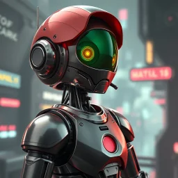 a retro-futuristic android, space age, dystopia, stylised, digital art, 3d render