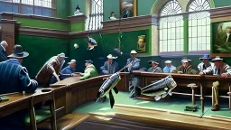 fishing club in court