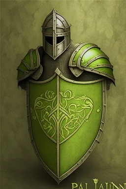 paladin holy light olive green dark medieval