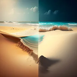 sea and sand