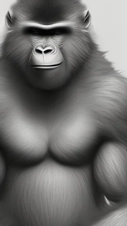 Thruun was a large ape-like beast who was the size of a horse. Its body was covered with thick shaggy white fur. Its powerful ape-like arms were clawed, and the face resembled a wolf's, but it had no eyes—only a long row of furiously breathing nostrils. When summoned to Icewind Dale, it wore a necklace of twenty hands, removed from victims as a part of the summoning ritual.