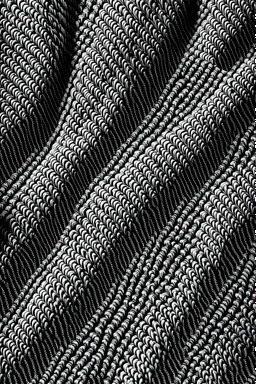 Cotton texture, black and white, tilable, flat