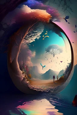A beautiful picture from imagination inspiration
