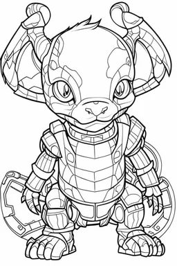 outline art for Malarkey coloring pages with sitch, white background, Sketch style, full body, only use outline, adult style, clean line art, white background, no shadows and clear and well outlined.