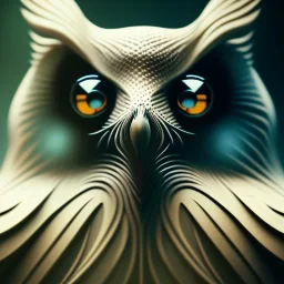 intricate details, realistic, octane, unreal engine, portrait, natural lighting,zoomed out + portrait, volumetric lighting, shiny,extreme detail, Photorealism, High detail, Hyper realistic Owl in forest, macro lens blur,abstract paint, sharp,ef 85mm 5.6, focus, trending by artstation