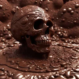 chocolate death by Mandelbulb 3d