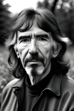 Press photo of George Harrison alive in 2023