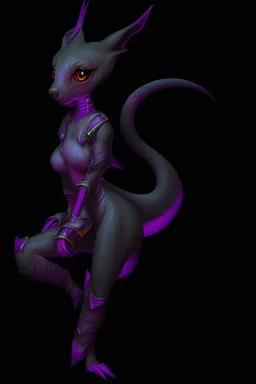 a kobold girl