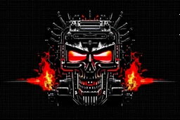 4K. FULL DETAILS. LOGO EMISSION DE RADIO HARDROCK FIRESTARTER TERMINATOR