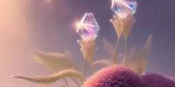 crystal subtle flower in a galactic ambiance beautiful fairy, transparent, delicate colors, in the foreground, full of details, smooth，soft light atmosphere, light effect，vaporwave colorful, concept art, smooth, extremely sharp detail, finely tuned detail, ultra high definition, 8 k, unreal engine 5, ultra sharp focus