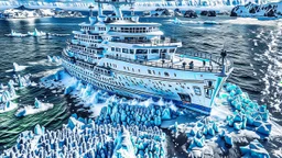 Yacht party hits the iceberg