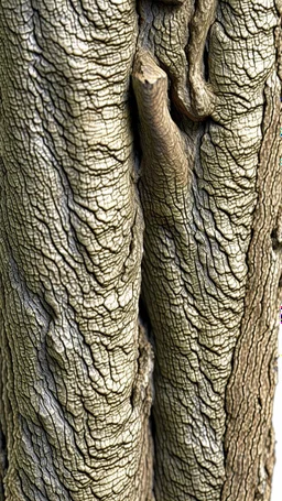 fill composition edge to edge with texture of bark from an elm tree