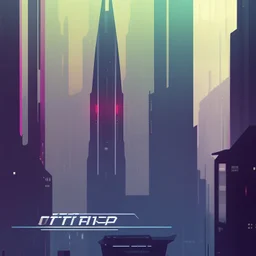 ciudad al estilo de Blade Runner