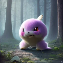 Mystery pokemon,Ambiance dramatique, hyperrealisme, 8k, high quality, lot of details, portrait,