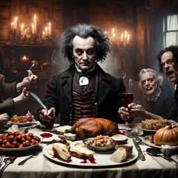 Thanksgiving dinner with Sweeney Todd