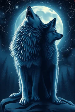 In the quiet of the night, two wolves call to me from the deep One honest, one commercial, they dance in shadows where secrets keep Ethereal whispers echo soft, guiding my thoughts through the stars Drifting on waves of melody, I wander beneath the cosmic bars [Chorus] Harmony's found in the silence within Where the honest wolf reveals the truth from the din