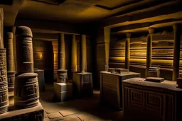 Tombs of kings of ancient civilization, many objects. pomp A huge splendor is the ancient Tomb of Kings in the depths of the earthTemple of the goddess Venus, where Amazon women guard the magnificent huge hall, some armed.